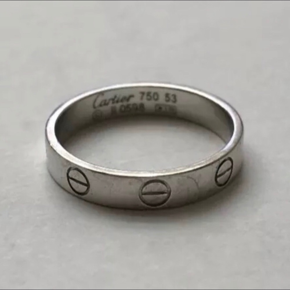 Authentic Cartier love ring